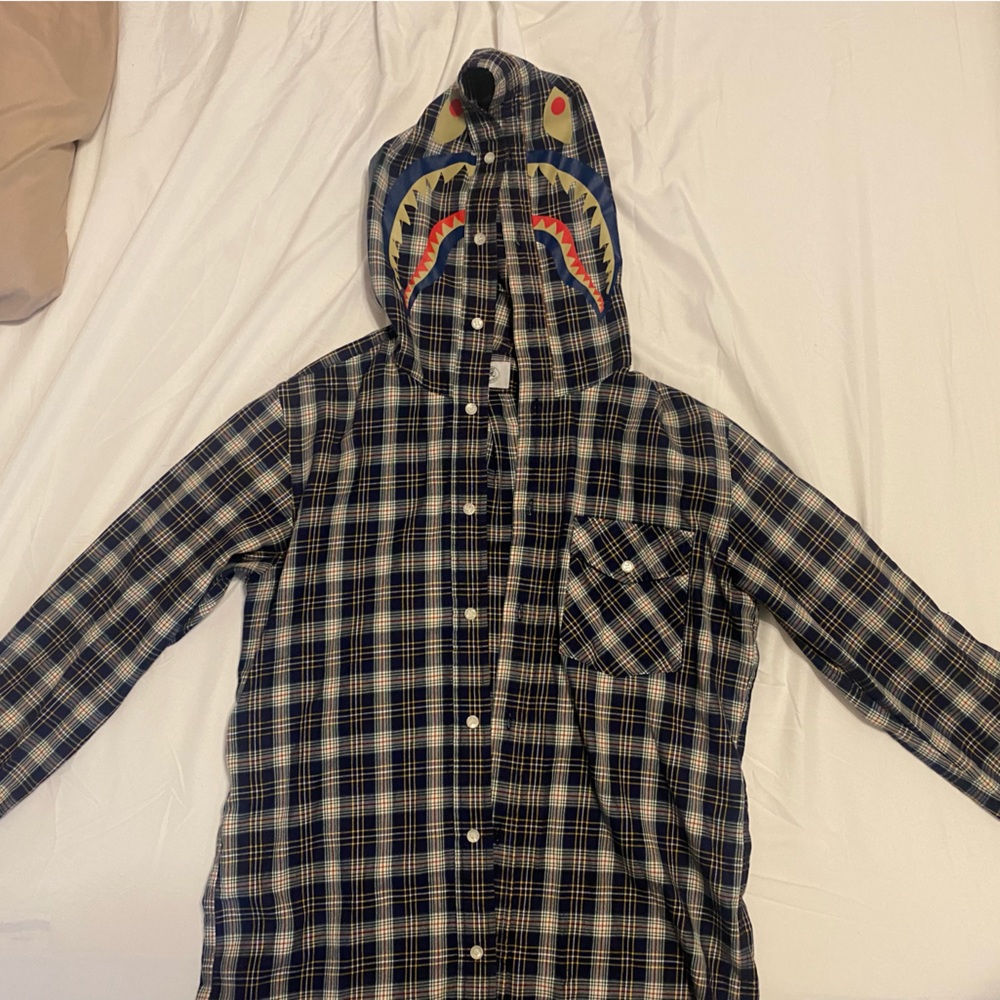 Bape long sleeve button down